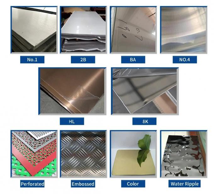 201 304 Round Hole Stainless Steel Sheet Perforated For Industry Construction 0