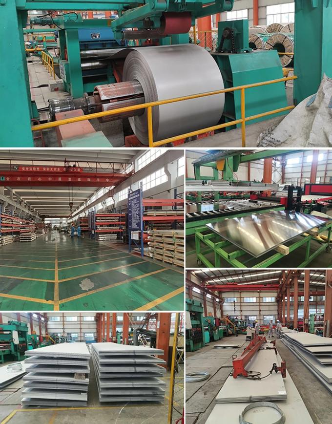 Cold Rolled Stainless Steel Sheet Plate 201 304 316L Metal Tempering Rolling 5