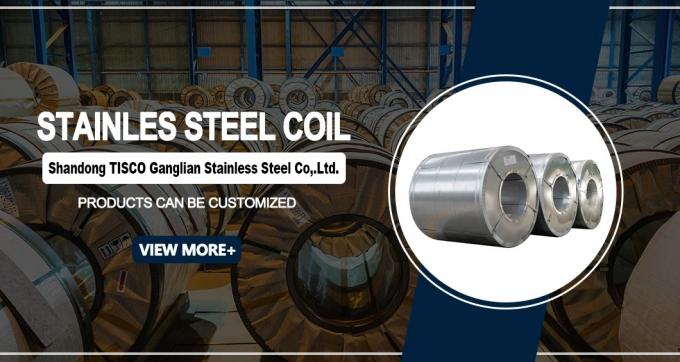 Thin Cold Rolled Stainless Steel Coils 310 316 316l  201 Thickness 0.4 Mm 0