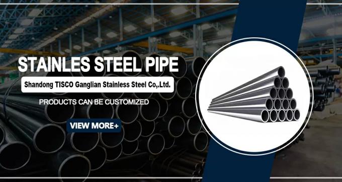 304L 316L Stainless Steel Pipe Tube Aisi 446 6m Duplex 0