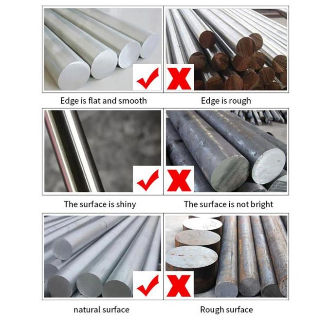 316L 304 Hexagon Stainless Steel Bar Rod Round Square Flat Angle Channel 4