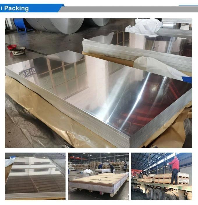 Galvanized Aluminium Sheet Plate 26 Gauge 3/8" 3/32" 3/16 Thick 3003 5083 5754 6083 T6 3