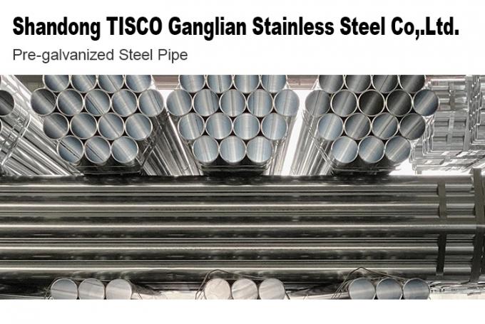 2 Inch 1.25 Inch Galvanized Welded Steel Pipe HDG Steel Tube 21.3mm-323.8mm 0